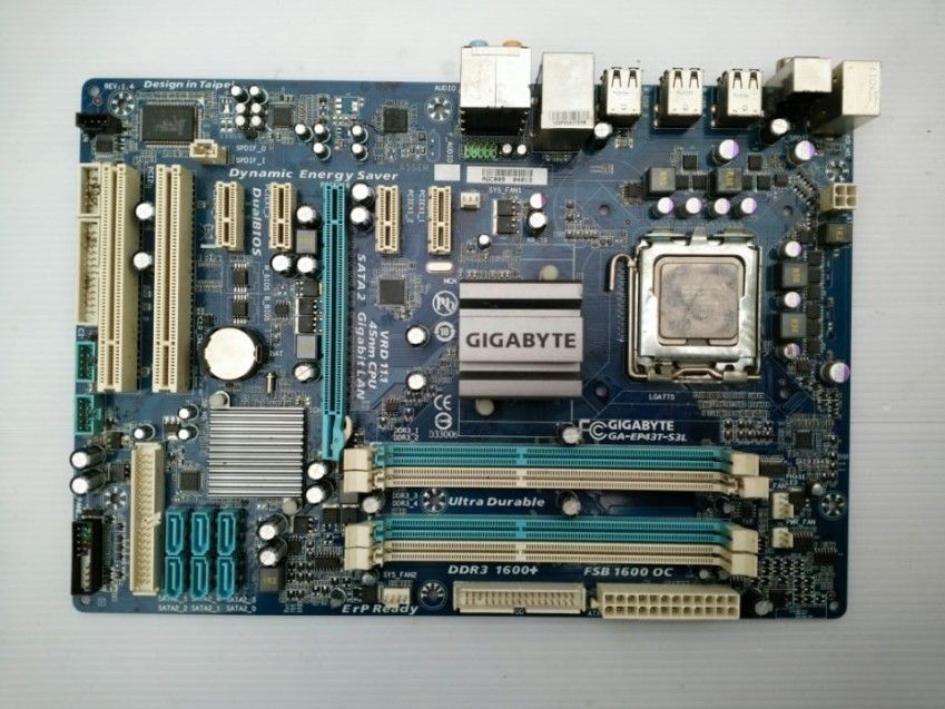 Gigabyte GA-EP43T-S3L desktop Motherboard EP43T-S3L DDR3 LGA 775 - zum Schließen ins Bild klicken